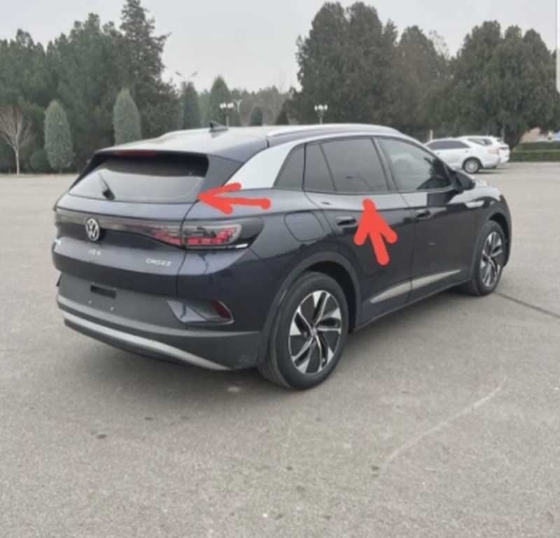Не тонирование стекла для Volkswagen ID.4